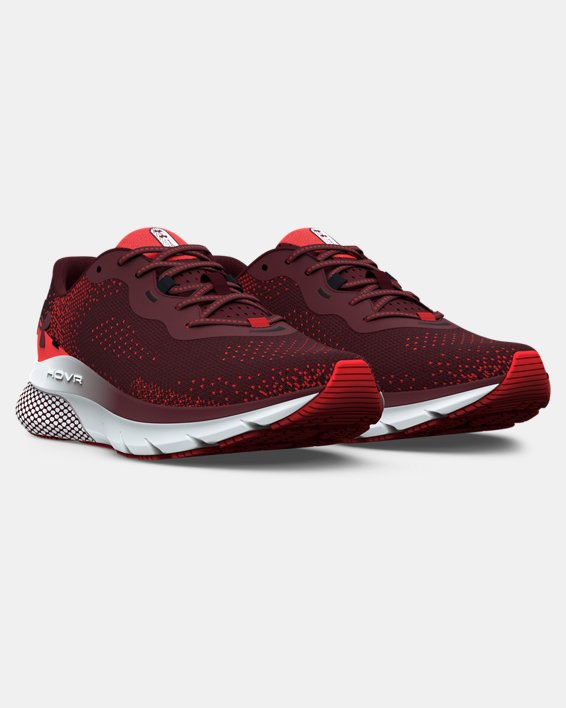 Men's UA HOVR™ Turbulence 2 Running Shoes in Red image number 3